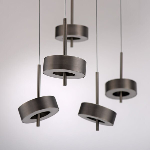 Paul Neuhaus modern függeszték q-rotate barna ezüst pln2249-34