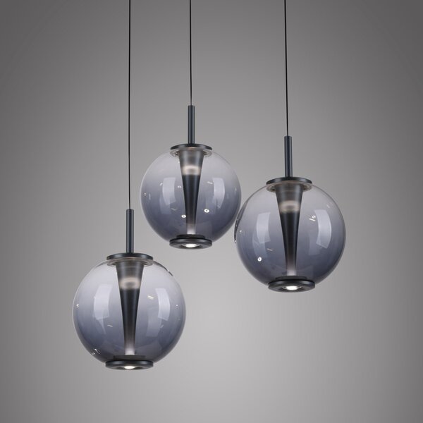 Paul Neuhaus modern függeszték pure e-infinity szürke pln2222-15