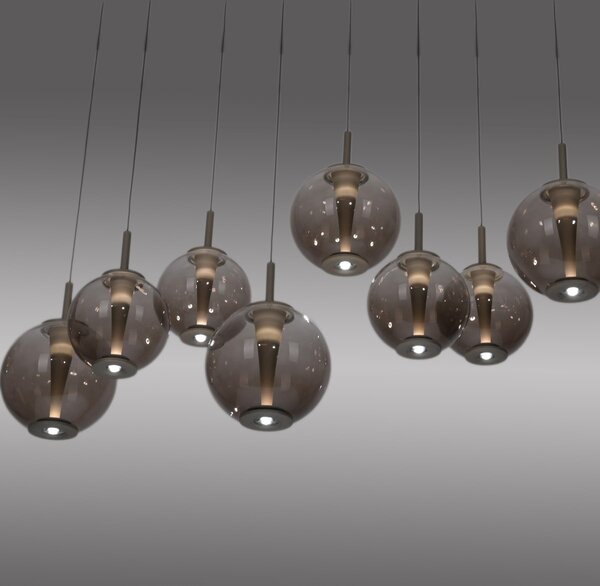 Paul Neuhaus modern függeszték pure e-infinity barna pln2221-97