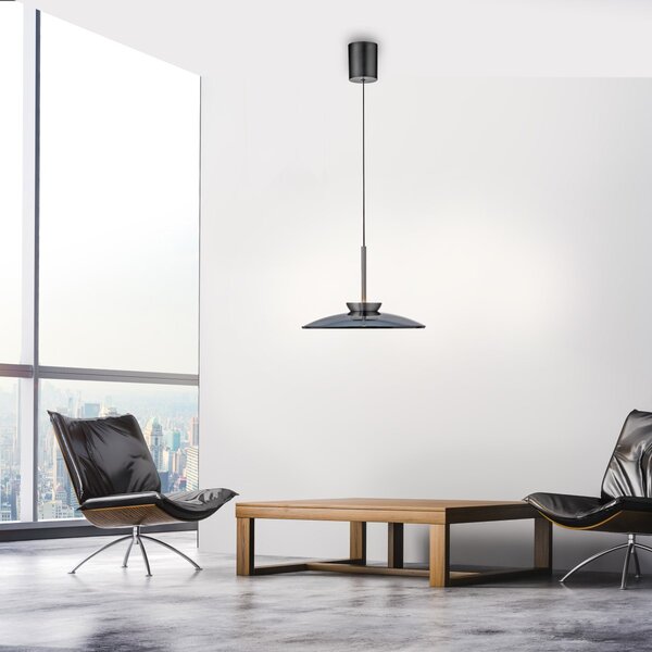 Paul Neuhaus modern függeszték pure e-moon szürke pln2195-15