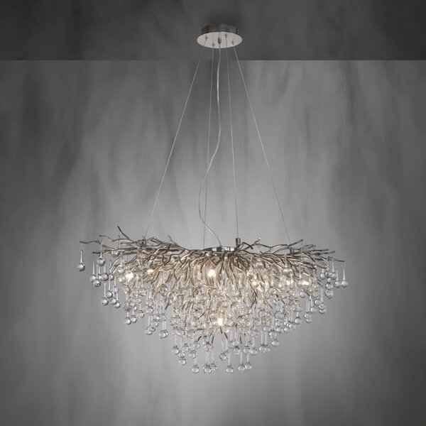 Paul Neuhaus glamour modern függeszték icicle acél pln2192-55
