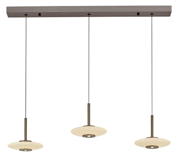 Paul Neuhaus modern függeszték pure vitrum barna ezüst pln2083-34