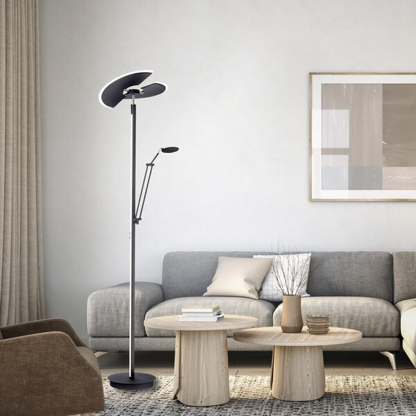 Paul Neuhaus modern állólámpa pure-mutil antracit pln678-13