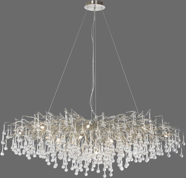 Paul Neuhaus glamour modern függeszték icicle acél pln2031-55