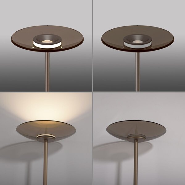Paul Neuhaus modern állólámpa pure moon barna pln594-97