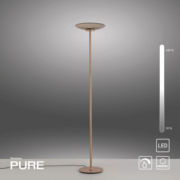 Paul Neuhaus modern állólámpa pure moon barna pln594-97