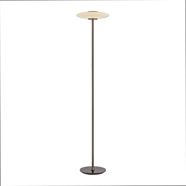 Paul Neuhaus modern állólámpa pure vitrum barna ezüst pln481-34
