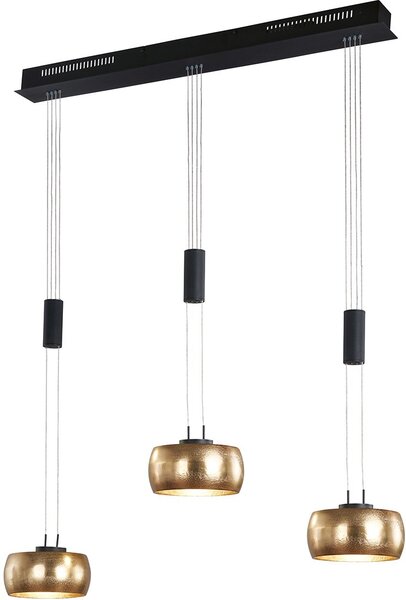 Fischer & Honsel glamour modern függeszték colette fekete fhl61092