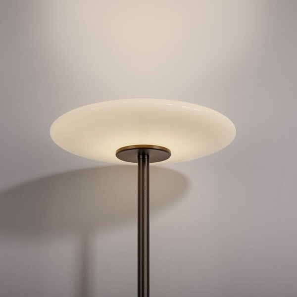 Paul Neuhaus modern állólámpa pure vitrum barna ezüst pln481-34
