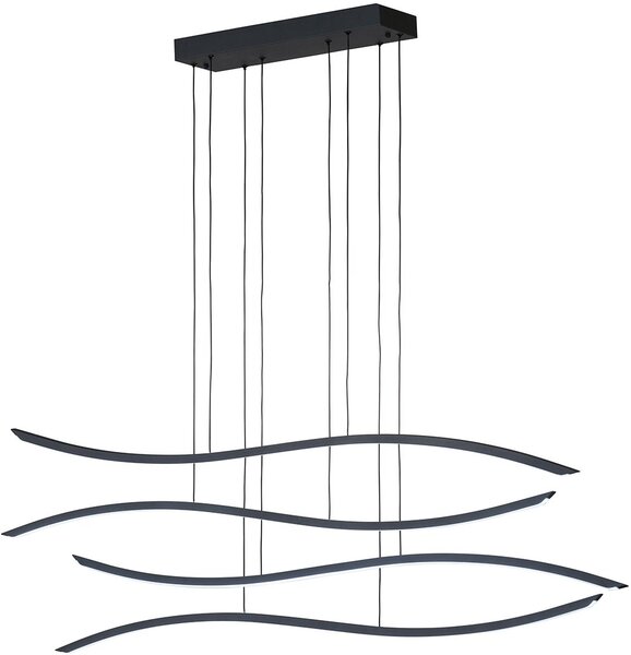 Fischer & Honsel modern függeszték fisk fekete fhl61042