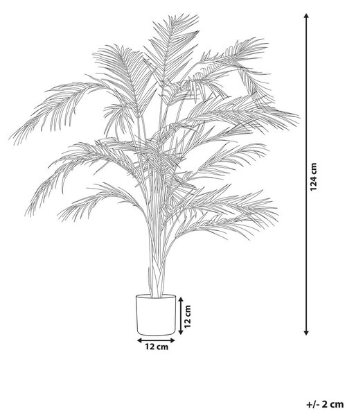 Műnövény ARECA PALM 124 cm Zöld