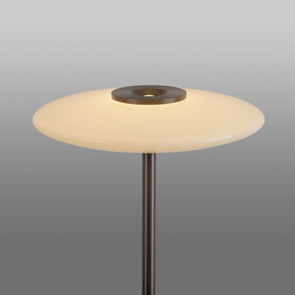Paul Neuhaus modern állólámpa pure vitrum barna ezüst pln481-34