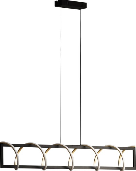 Fischer & Honsel modern függeszték gwen fekete arany fhl61108