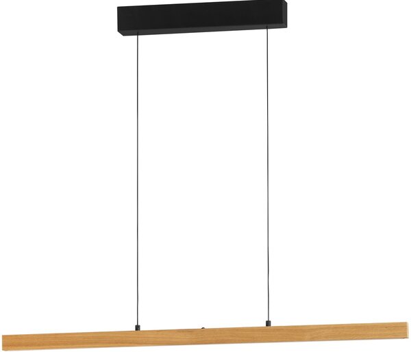 Fischer & Honsel modern függeszték shine-wood fekete olajozott tölgy fhl61102