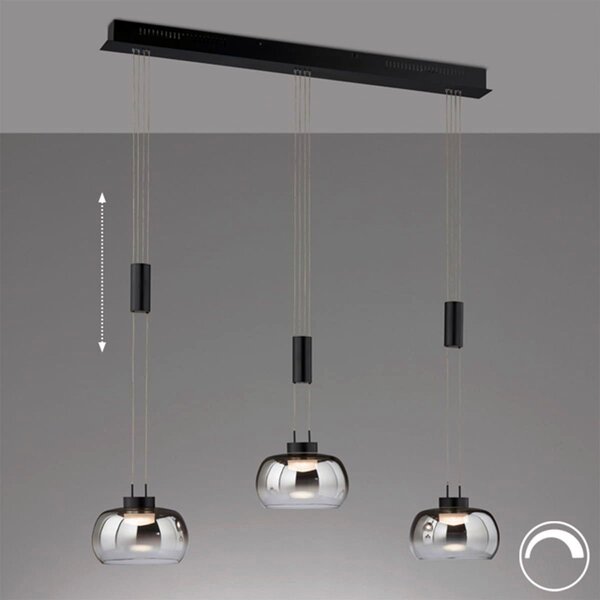 Fischer & Honsel modern függeszték arosa bézs fekete szürke fhl60988