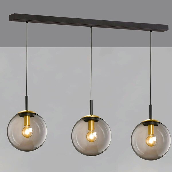 Fischer & Honsel modern függeszték dini fekete fhl60890
