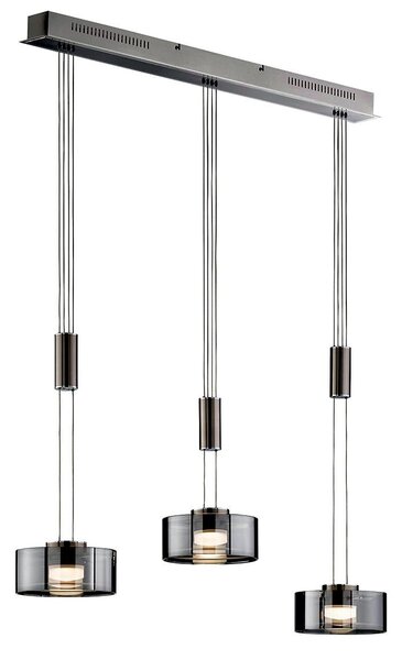 Fischer & Honsel modern függeszték lavin nikkel fhl60651