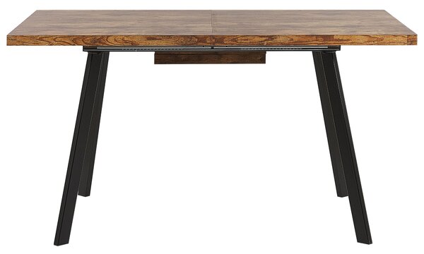 Kihúzható étkezőasztal HARLOW Sötétbarna 140/180 cm 90 cm
