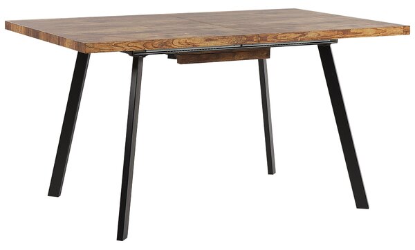 Kihúzható étkezőasztal HARLOW Sötétbarna 140/180 cm 90 cm
