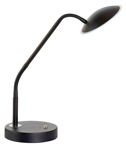 Fischer & Honsel modern asztali lámpa tallri bézs fekete szürke fhl50699
