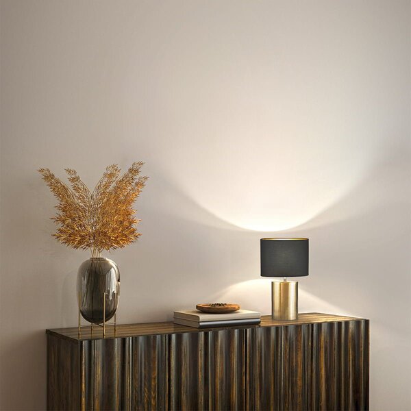 Fischer & Honsel modern asztali lámpa bronz barna fhl50658
