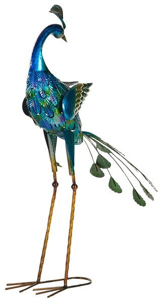 Kerti szobor PEACOCK Kék