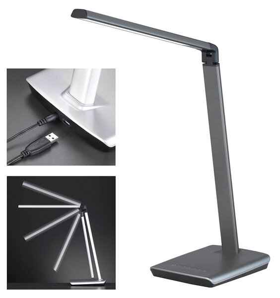 Fischer & Honsel modern asztali lámpa bright szürke fhl50433