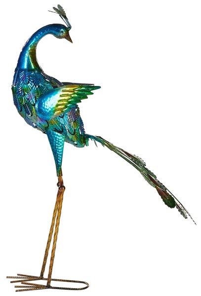 Kerti szobor PEACOCK Kék