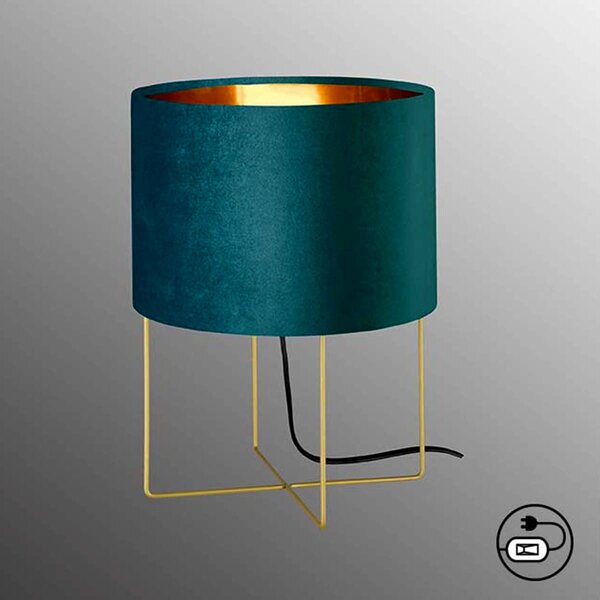 Fischer & Honsel modern asztali lámpa aura arany fhl50462