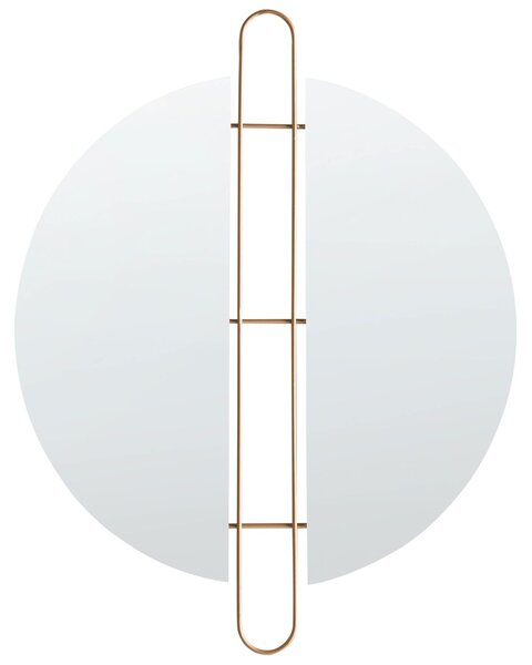 Falitükör ATTIN 52 cm 65 cm Arany