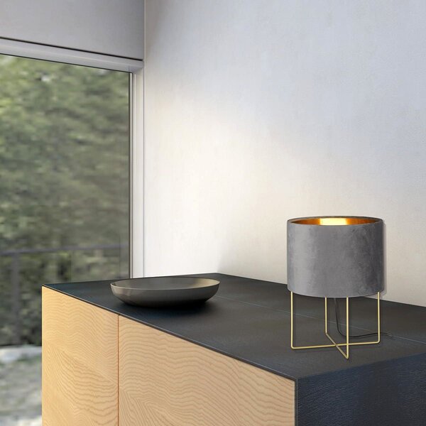 Fischer & Honsel modern asztali lámpa aura arany fhl50460