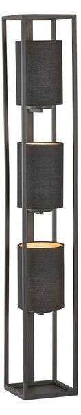 Fischer & Honsel modern állólámpa spenzer bézs fekete szürke fhl40459