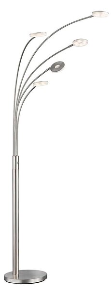 Fischer & Honsel modern állólámpa dent nikkel fhl40333