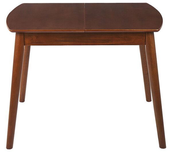 Kihúzható étkezőasztal TOMS Sötétbarna 100/130 cm 80 cm