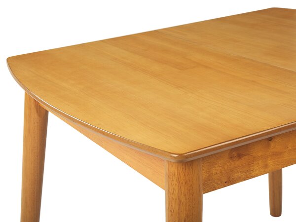 Kihúzható étkezőasztal TOMS Világosbarna 100/130 cm 80 cm