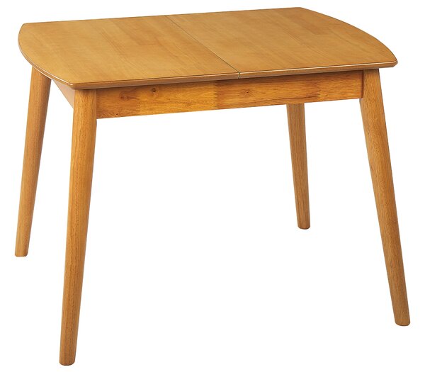 Kihúzható étkezőasztal TOMS Világosbarna 100/130 cm 80 cm