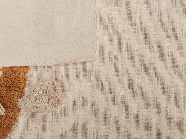 Takaró MATHURA Pamut 130 x 180 cm Bézs