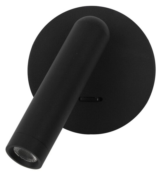 Italux modern fali lámpa carda fekete itxwl-64834-1-bk