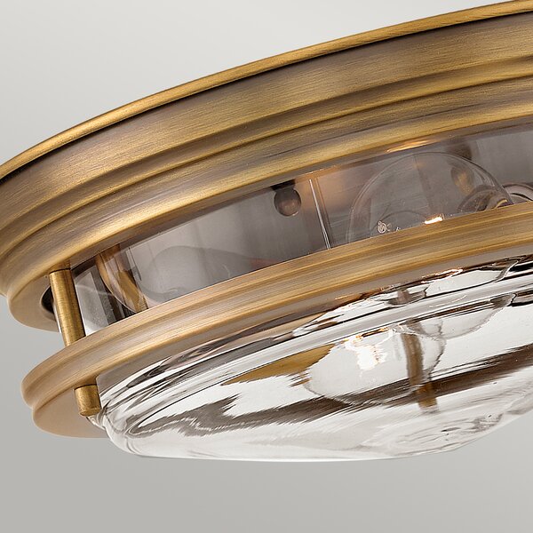 Quintiesse modern fürdőszobai lámpa hadrian átlátszó csiszolt bronz elsqnhadrifsbrclear IP44