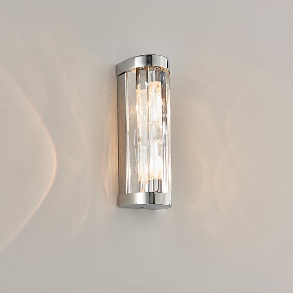 Endon glamour fürdőszobai lámpa shimmer króm átlátszó end91820 IP44