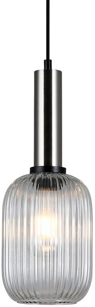 Italux glamour modern függeszték antiola nikkel átlátszó itxpnd-5588-1m-sccl