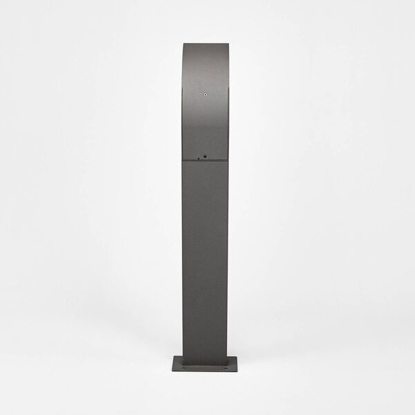 Lucande Timm LED ösvény lámpa, 60 cm, antracit, fém, IP54, Fekete, Alumínium, Modern
