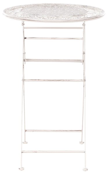 Kerti bárasztal TRIESTE 60 cm 60 cm Fém Világosbézs