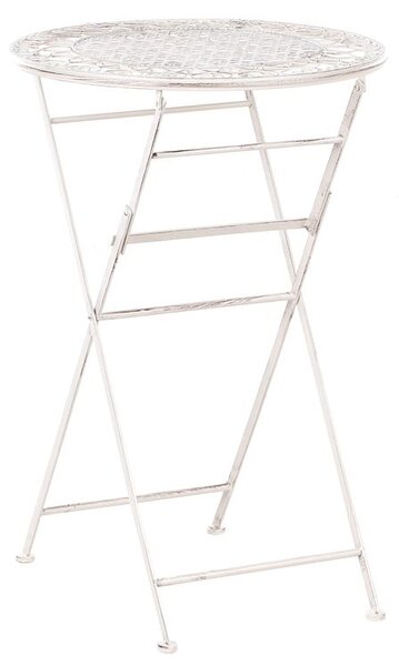 Kerti bárasztal TRIESTE 60 cm 60 cm Fém Világosbézs