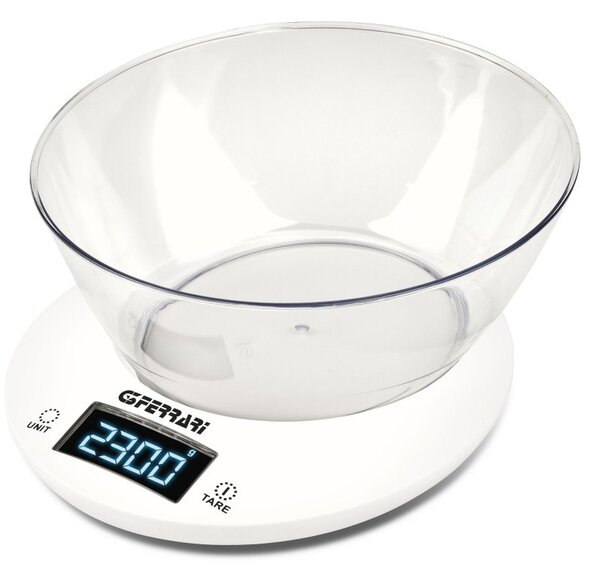 G3 Ferrari G20153 WINNY Elektronikus háztartási, konyhai mérleg, 2 literes tállal, 5 kg-ig