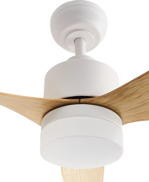 Mennyezeti ventilátor világítással ANDERSON Távirányítóval LED Világosbarna