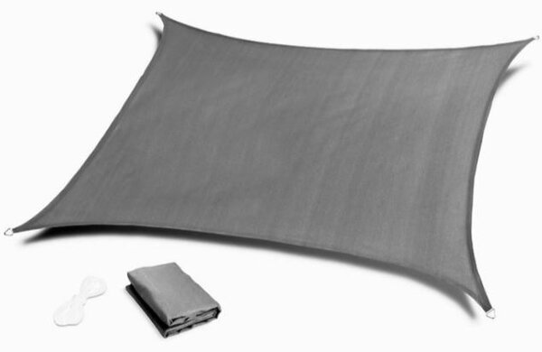 Napvitorla 2x3m szürke 180g/m2