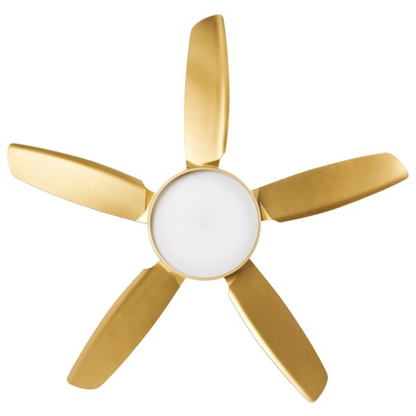 Mennyezeti ventilátor világítással GOSHAABA Távirányítóval LED Bronz