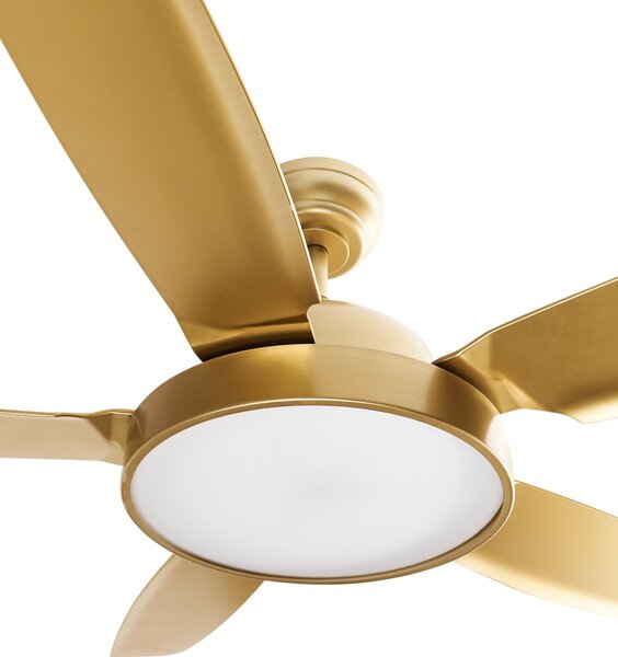 Mennyezeti ventilátor világítással GOSHAABA Távirányítóval LED Bronz