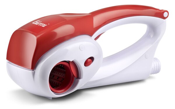Girmi GT02 Elektromos reszelő, piros/fehér színben, 12 W, újratölthető, 2 féle reszelő görgővel